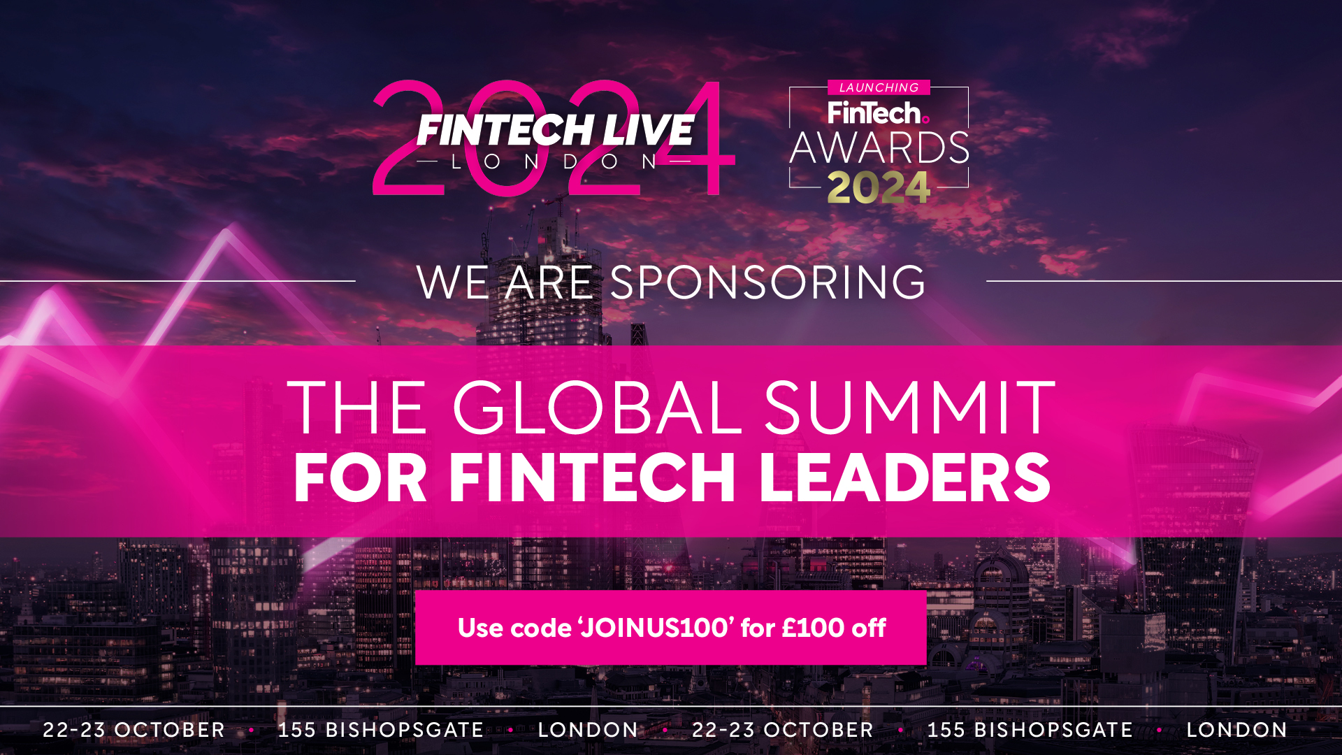 SAVE THE DATE: FinTech LIVE London 2024 