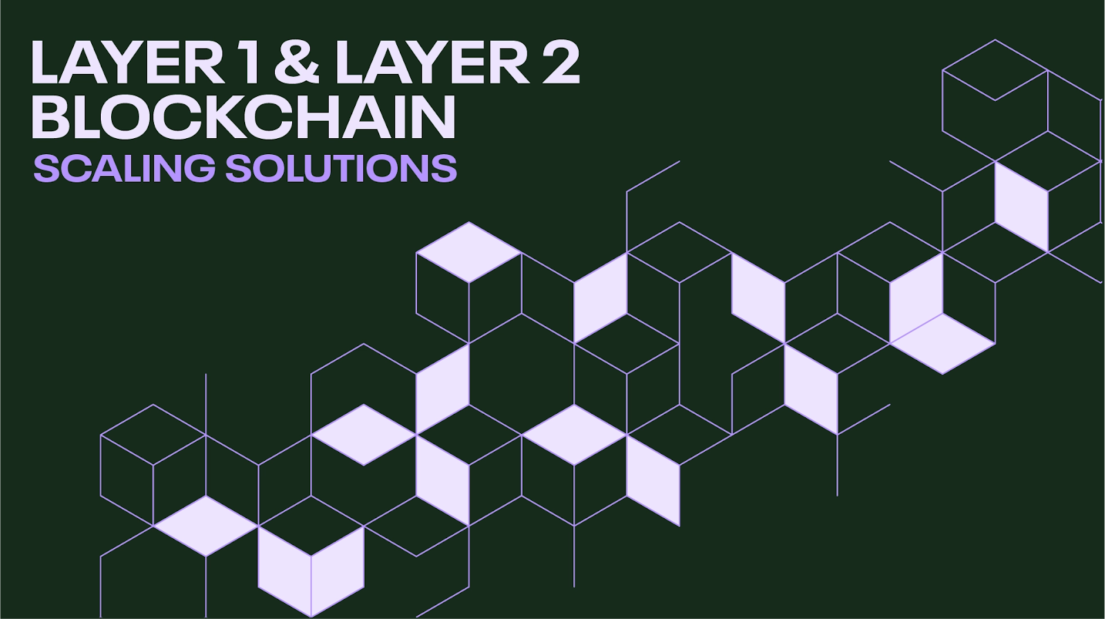 Layer 1 and Layer 2 Solutions