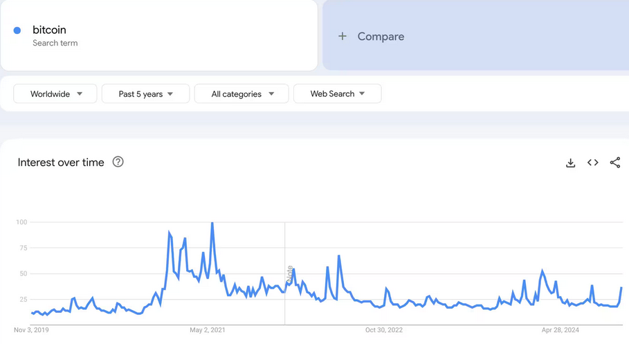 Bitcoin Search Interest