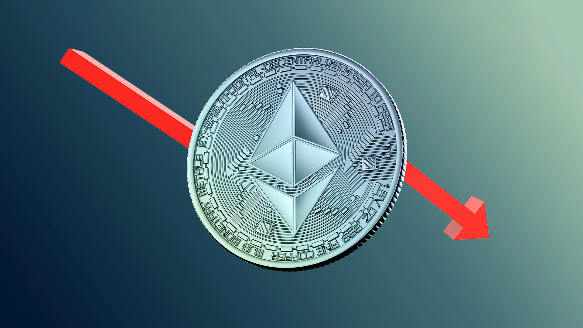 ETH Price Hits Lower Band Of Wedge Pattern: Is Decline Over?