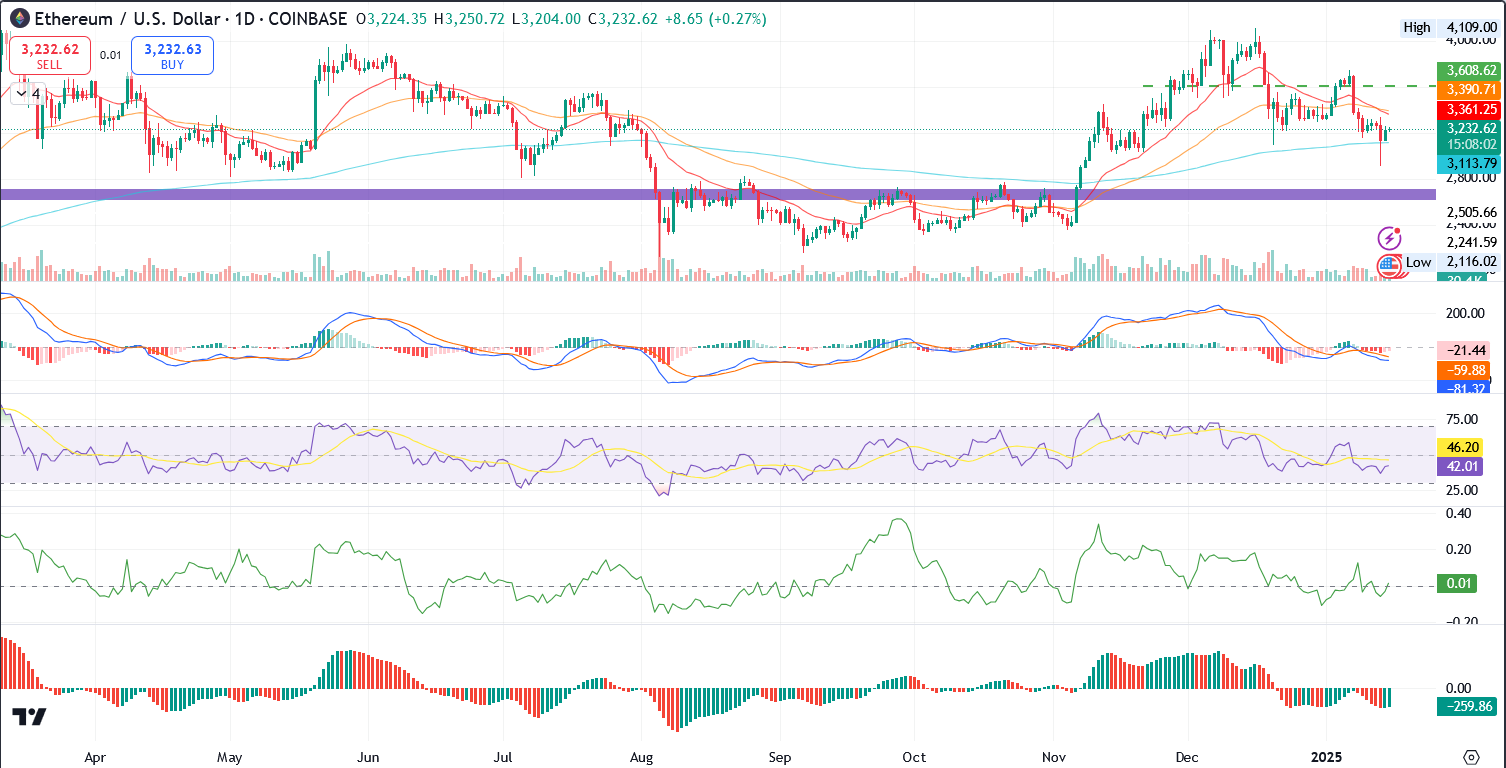 ETH/USD 1.D. | Source: TradingView