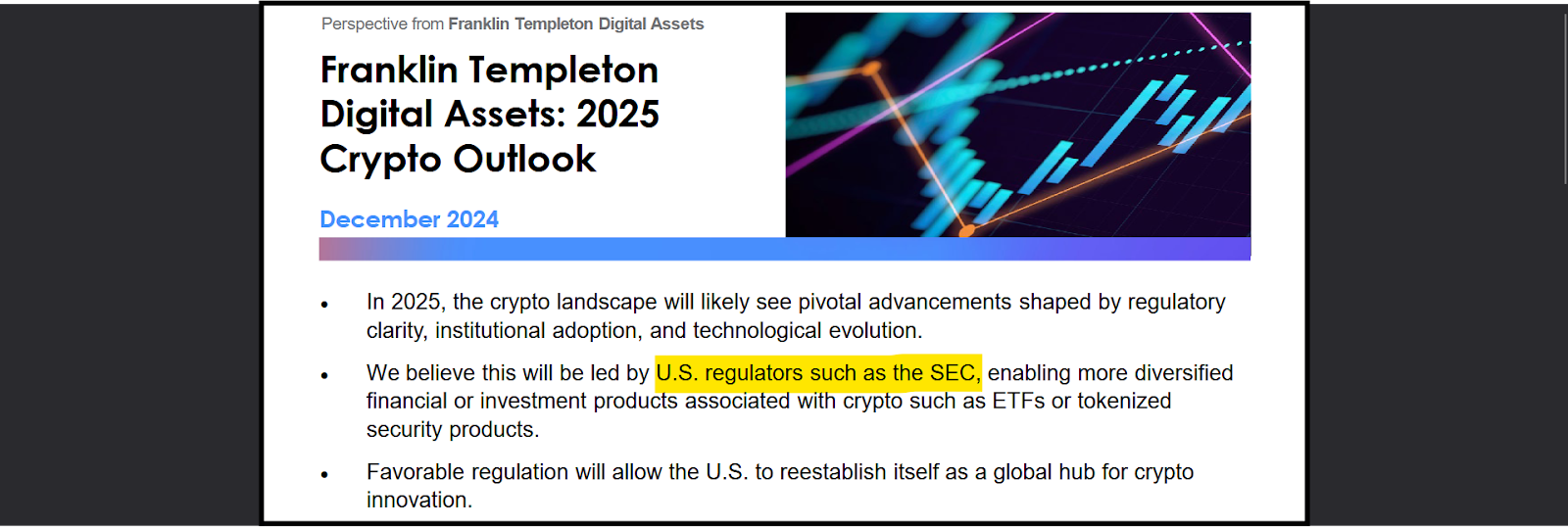 Franklin TempletonDigital Assets: 2025 Crypto Outlook | Source: Franklin Templeton