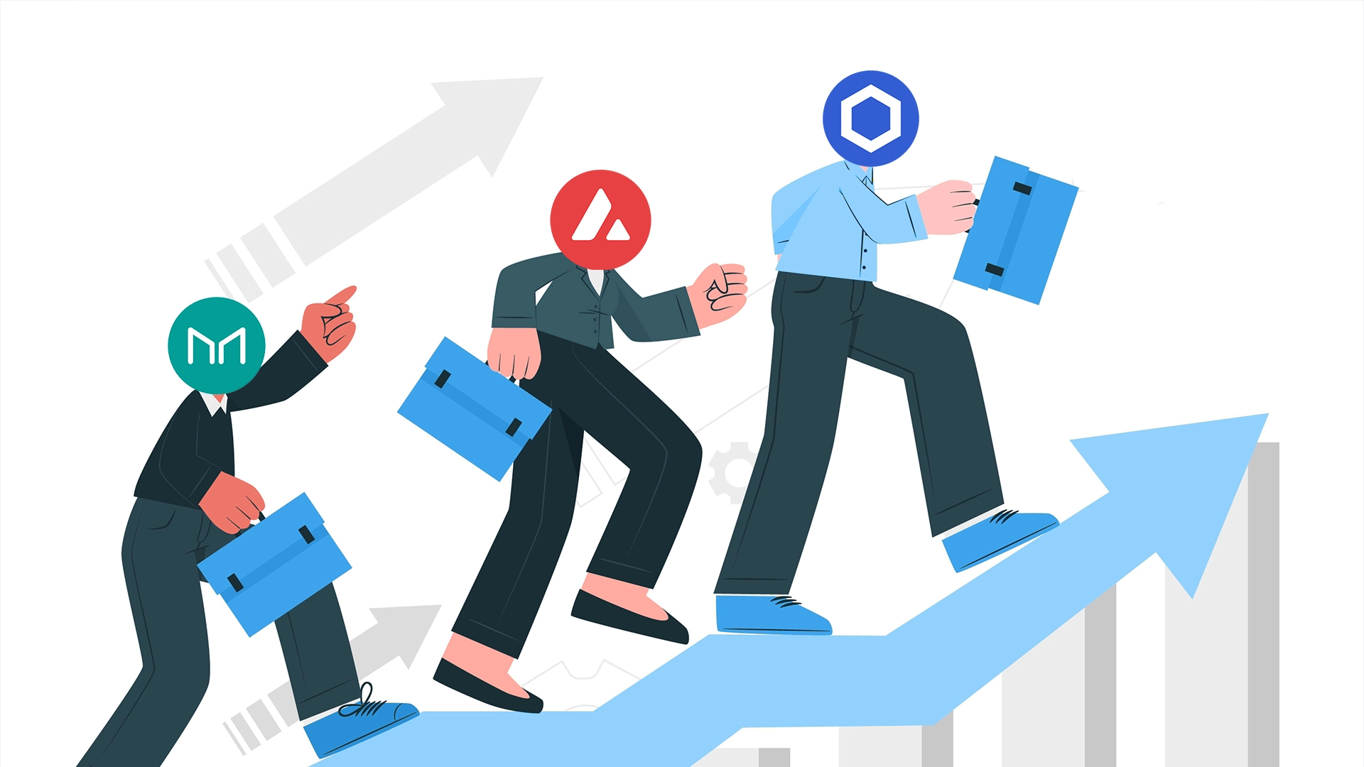 Top 3 Crypto To Operate In Real World Projects: AVAX, LINK & MKR