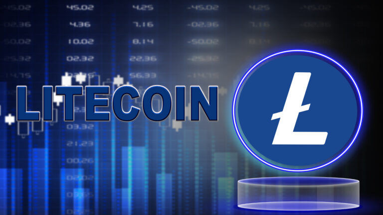 LTC Price Close to Dynamic Trendline
