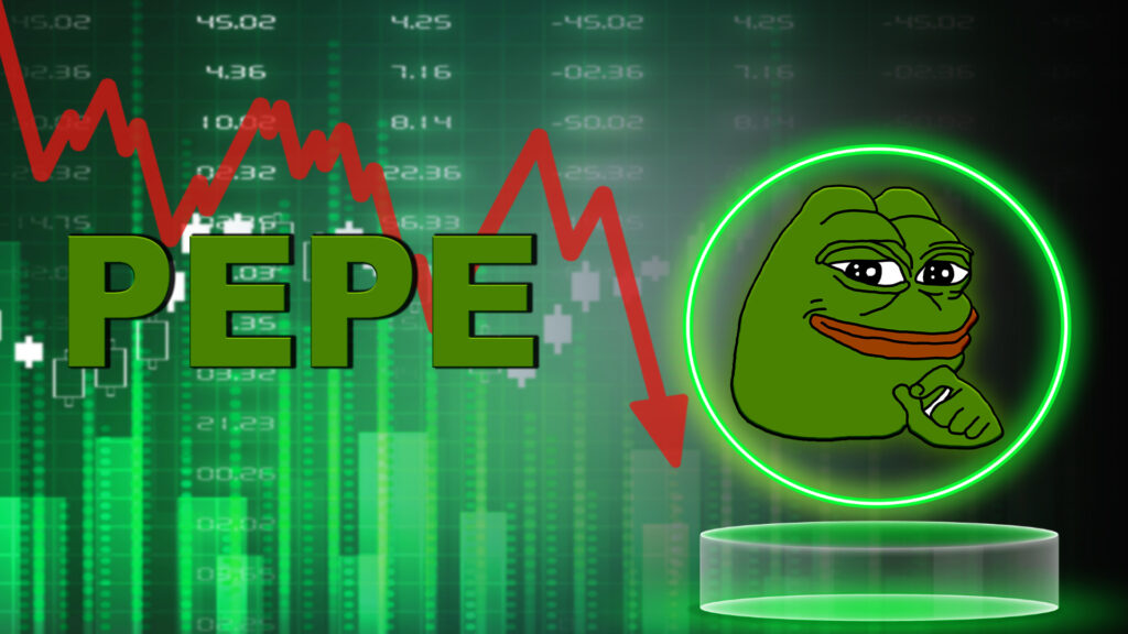 Negative Price Action In PEPE; Will Price Continue Declining?