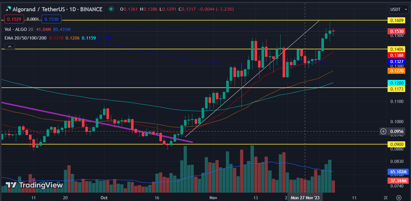 Will the Algorand Coin Price Reattain the $0.20 Level in 2023?