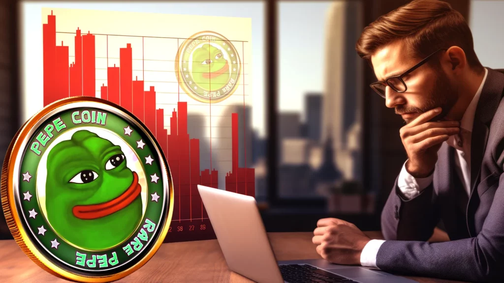 PEPE Coin Faces Profit Bookings, Declined 8.82% in a Week