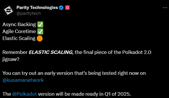 Polkadot 2.0 Features