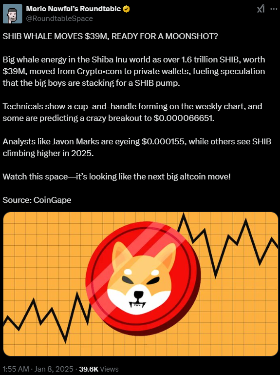 Whales Bagging SHIB: Can Shiba Inu Coin Rebound From 200-Day EMA?