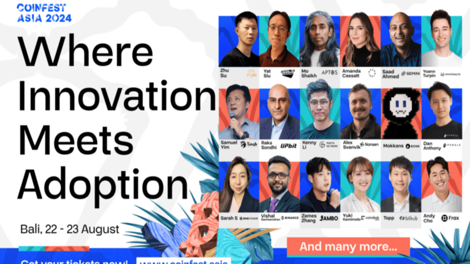 Coinfest Asia 2024 Confirms Attendance of World’s Top Web3 Figures