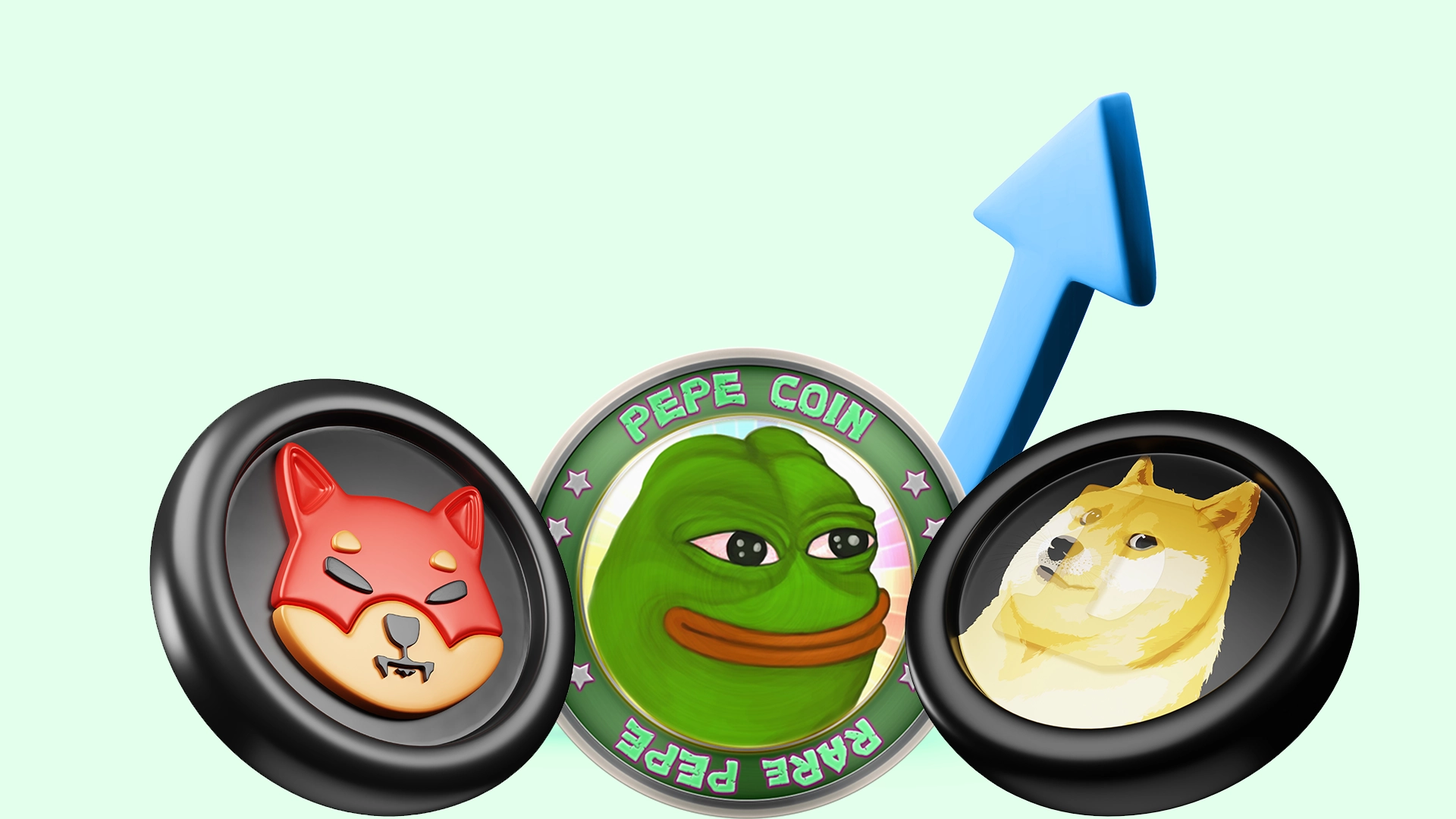 Top Memecoins Of The Month Are Dogecoin, Shiba Inu, & Pepe