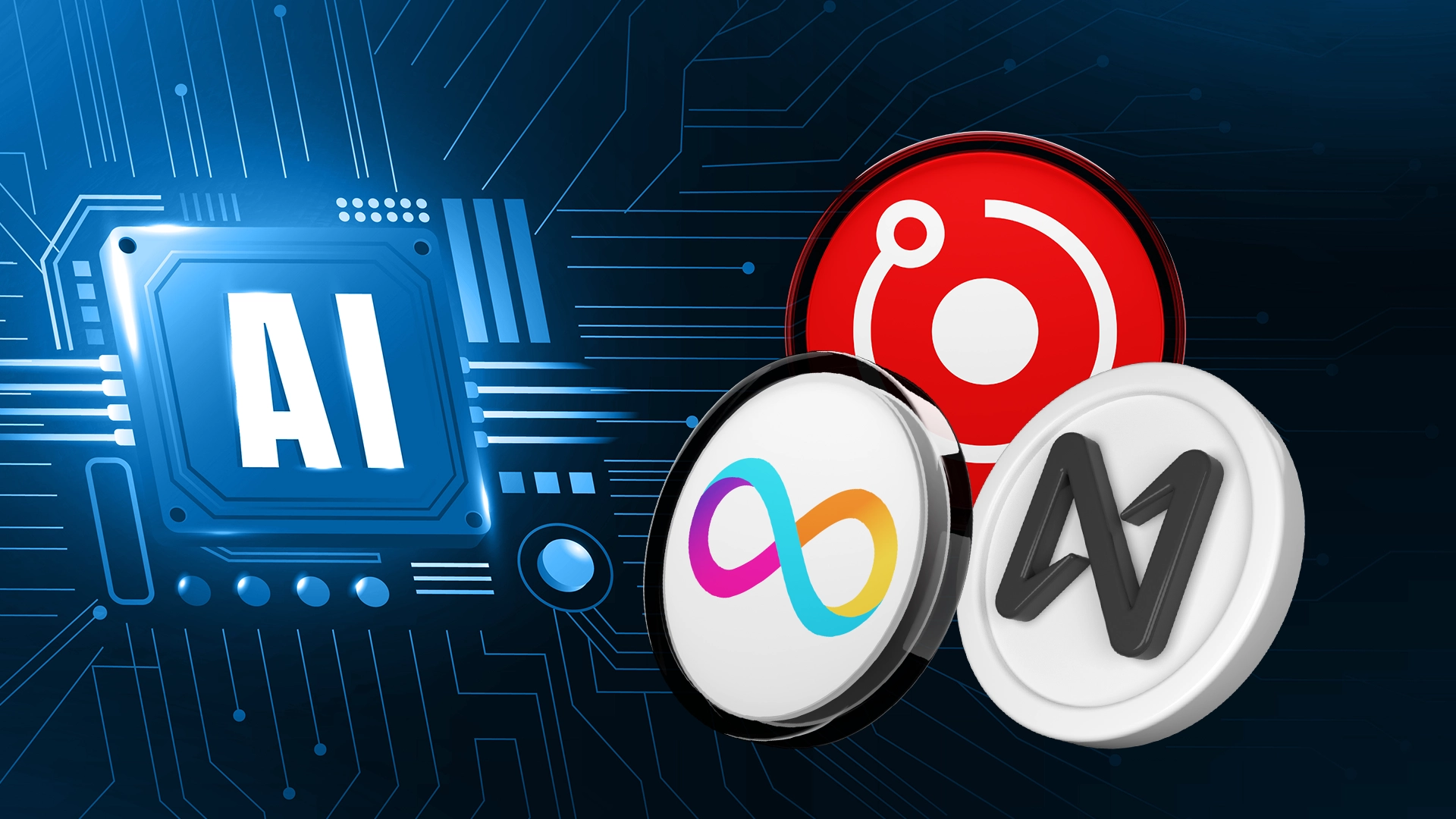 Top Trending AI Coins Are NEAR, ICP, And RNDR Market-Cap-Wise