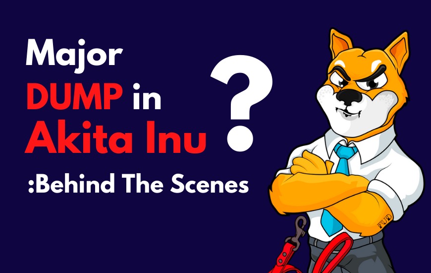AKITA INU Price Analysis: Behind The Scenes Of Major Dump In Akita Inu