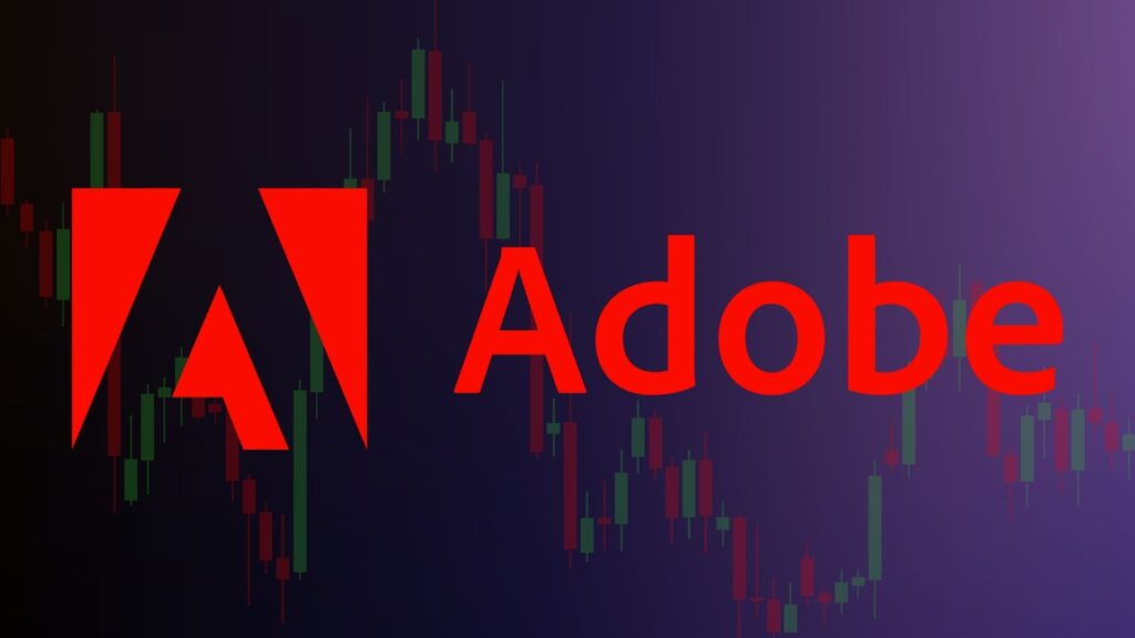 Adobe Systems (ADBE) shows a breakout lifted by 5% intraday&nbsp;