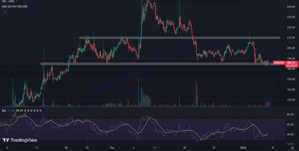 Gnosis Price Prediction; Will the GNO Price Bounce Back?