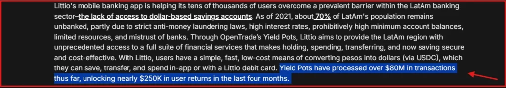 BLOG- Colombian Neobank Littio Leverages OpenTrade to Offer Interest