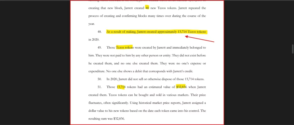 Points from 47-51 from the complaint doc 