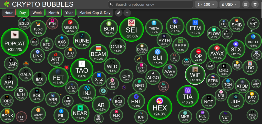 Crypto Bubbles