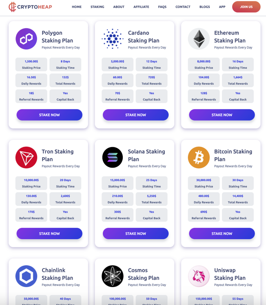 Crypto Staking 