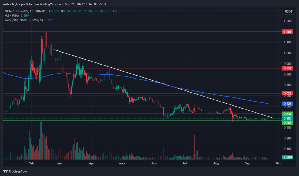 MINA PRICE ANALYSIS : WILL MINA’S PRICE RISE WITH ITS UPGRADE?