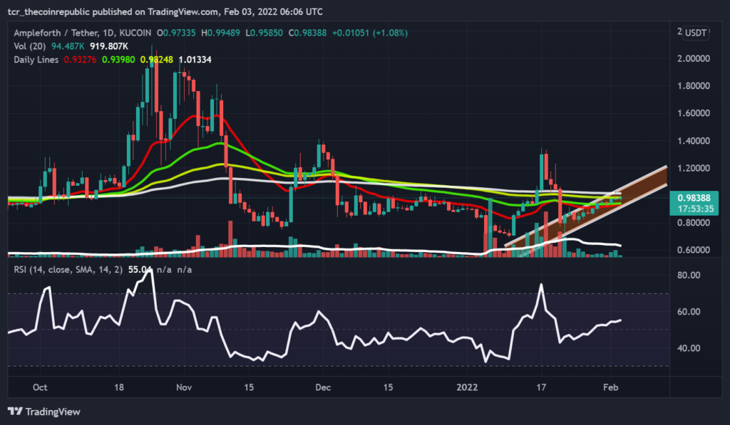 AmpleForth Price Analysis: Will AMPL Coin Reach Among The Top 10 Crypto Assets?