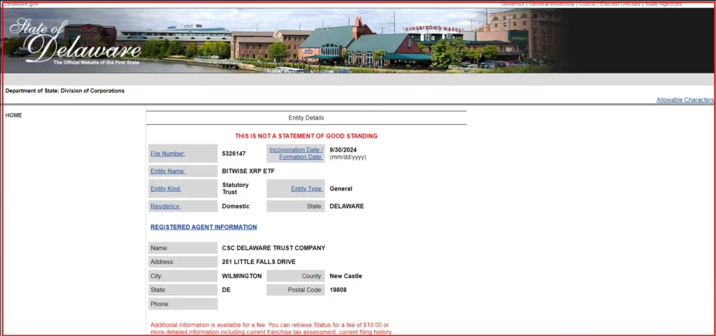Bitwise’s filing