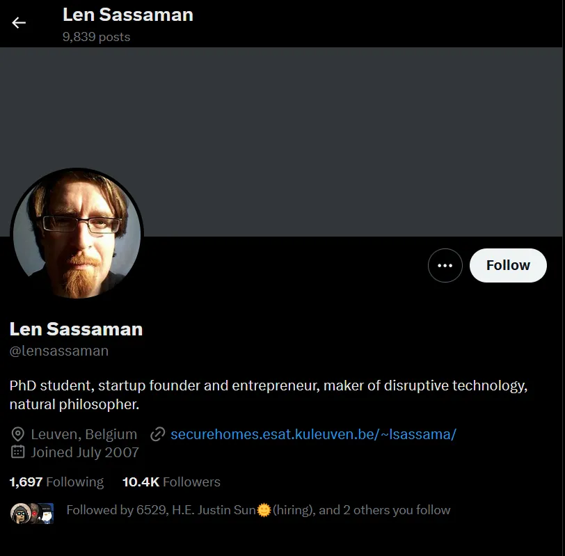 Len Sassaman