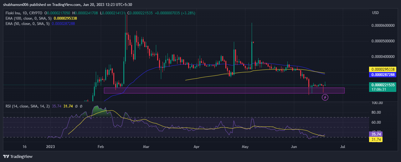 FLOKI Price Analysis:  Will FLOKI Price Sustain $0.0000200542 Level?