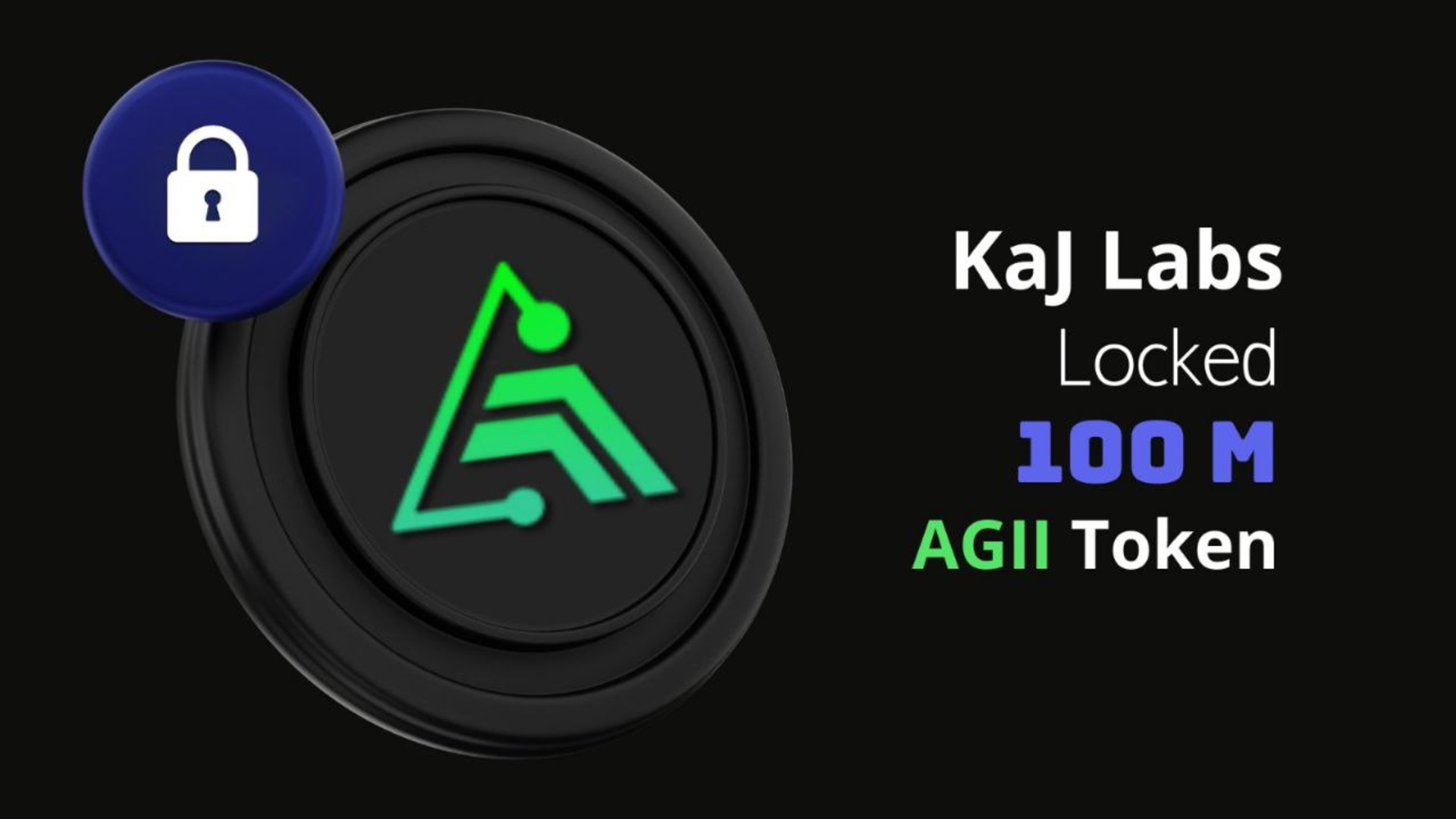 KaJ Labs Locks 100 Million AGII Tokens to Enhance Market Stability