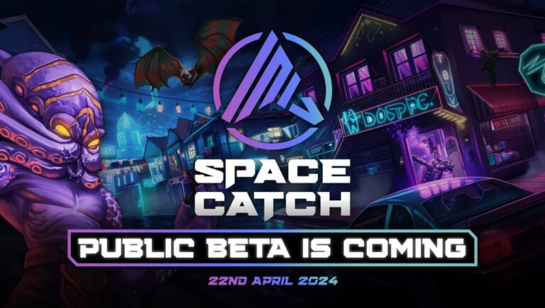 SpaceCatch Public Beta, this month’s biggest GameFi event, is coming on 22nd April 2024