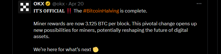 tweet post | source: x