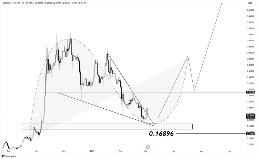 Doge price