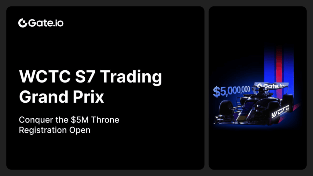 Gate.io WCTC S7 Trading Grand Prix: Global Crypto Trading Tournament Kicks Off