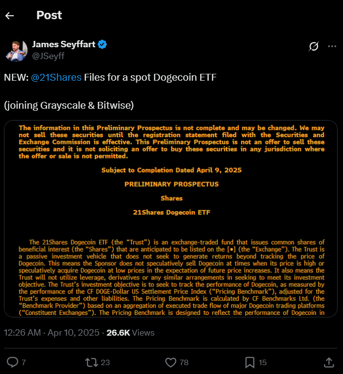 dogecoin etf