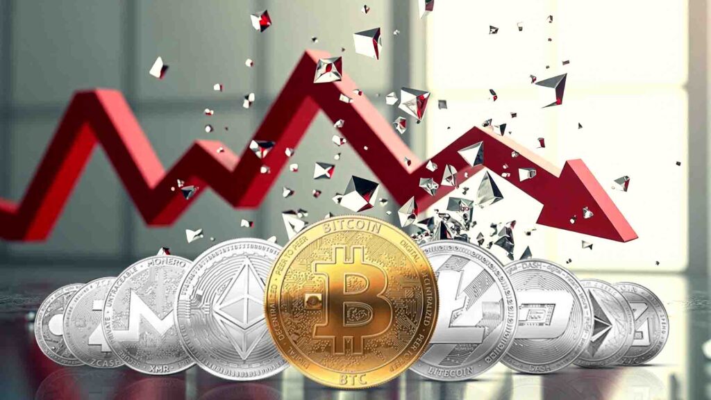 Crypto Market Tanks: $600M Liquidated Amid China & ETF Selloff