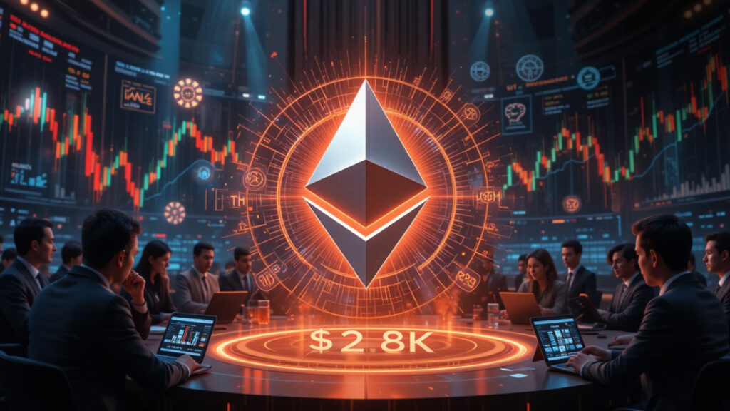 $2.8K Marks Critical Ethereum Zone as Holders Eye De-Risk Moves