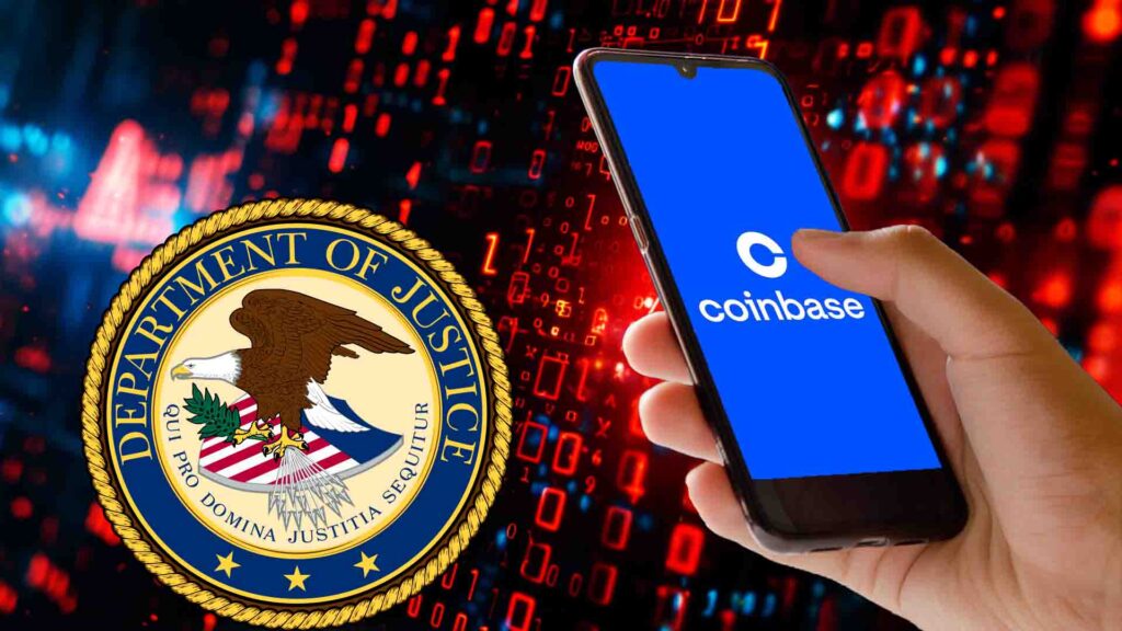 DOJ Probes Coinbase After $400M Insider Breach and $20M Ransom Plot