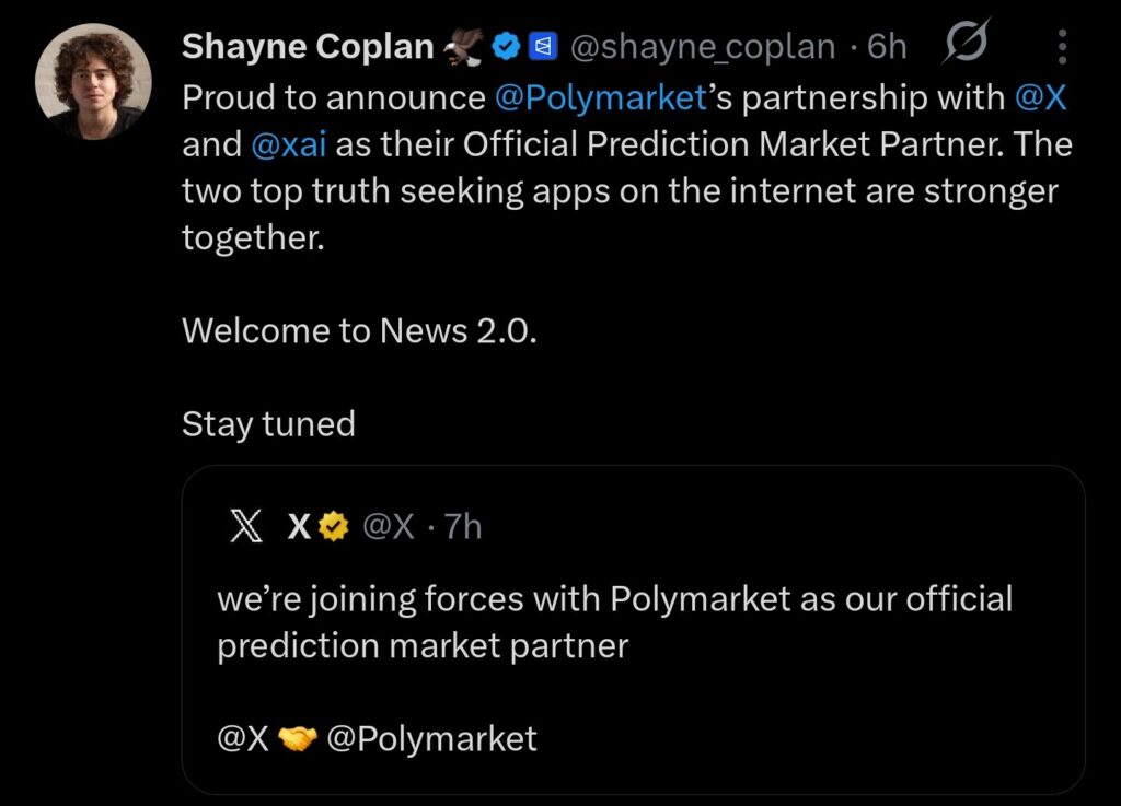Shayne Coplan view on the partnership
