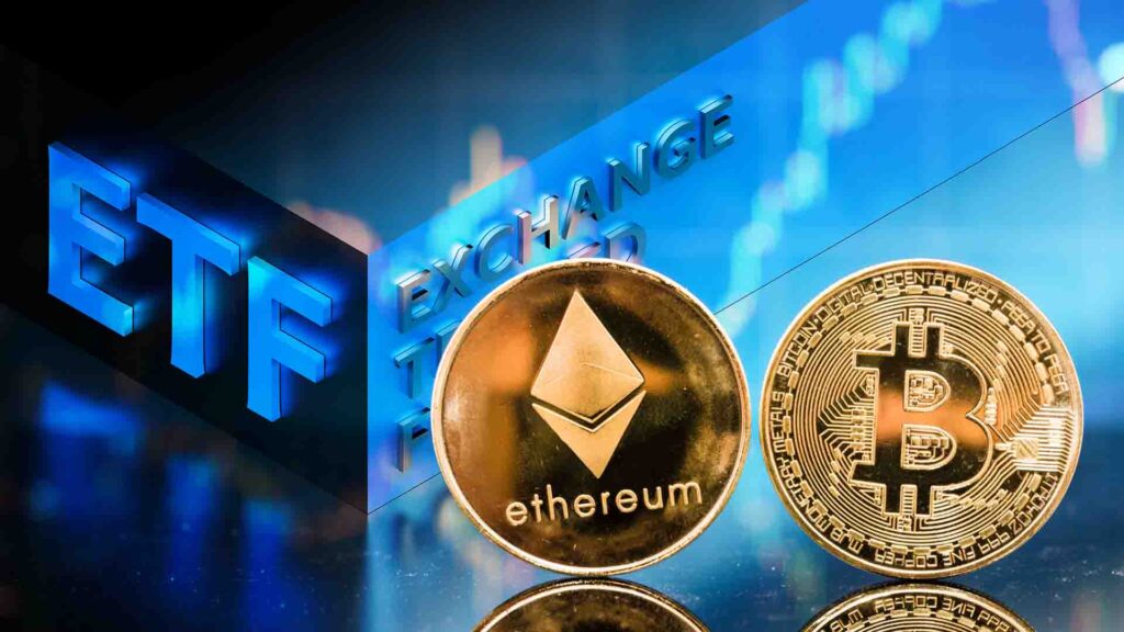 Ethereum ETF Inflows Soar as Bitcoin Bleeds $1.4B