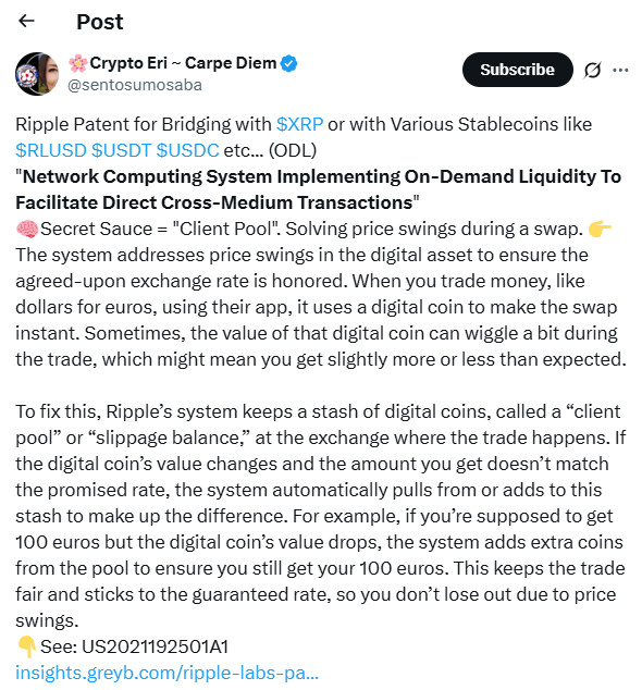 Ripple patent