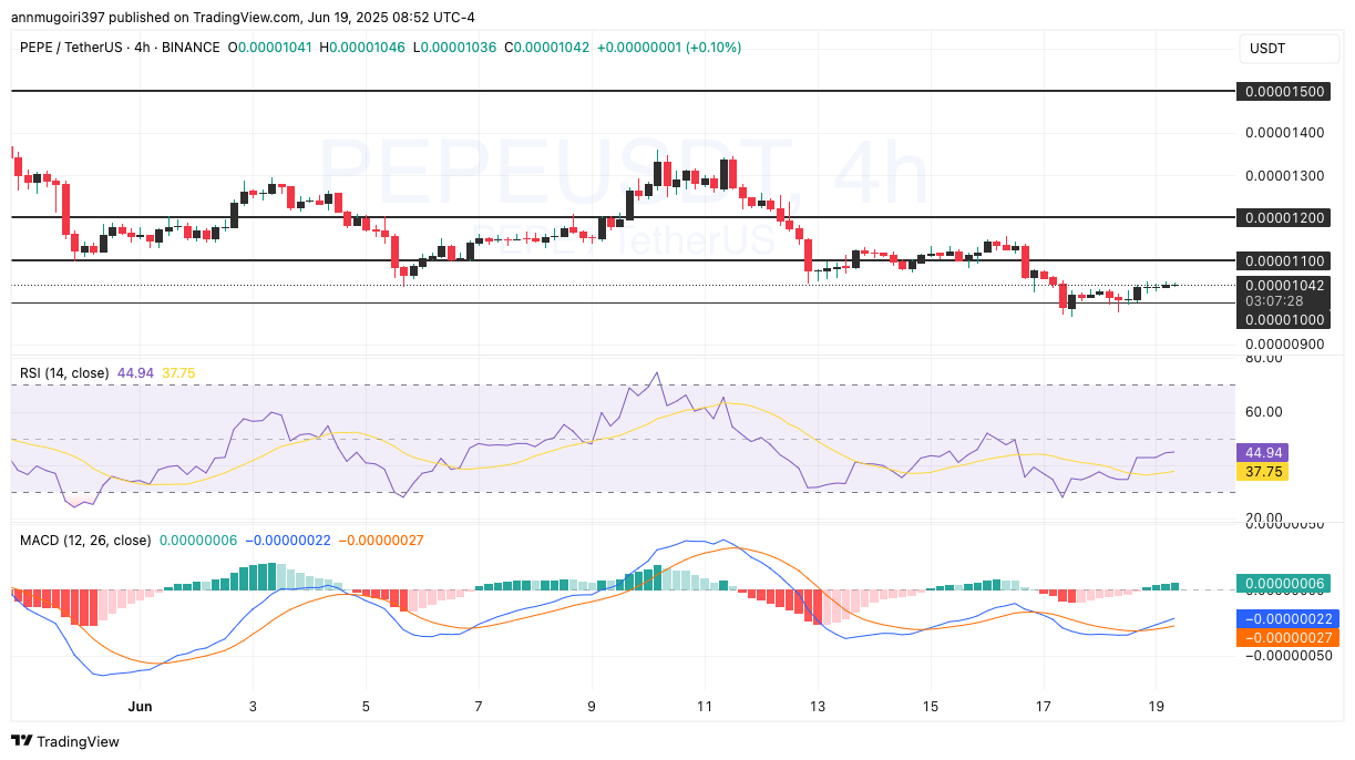 PEPE/USD