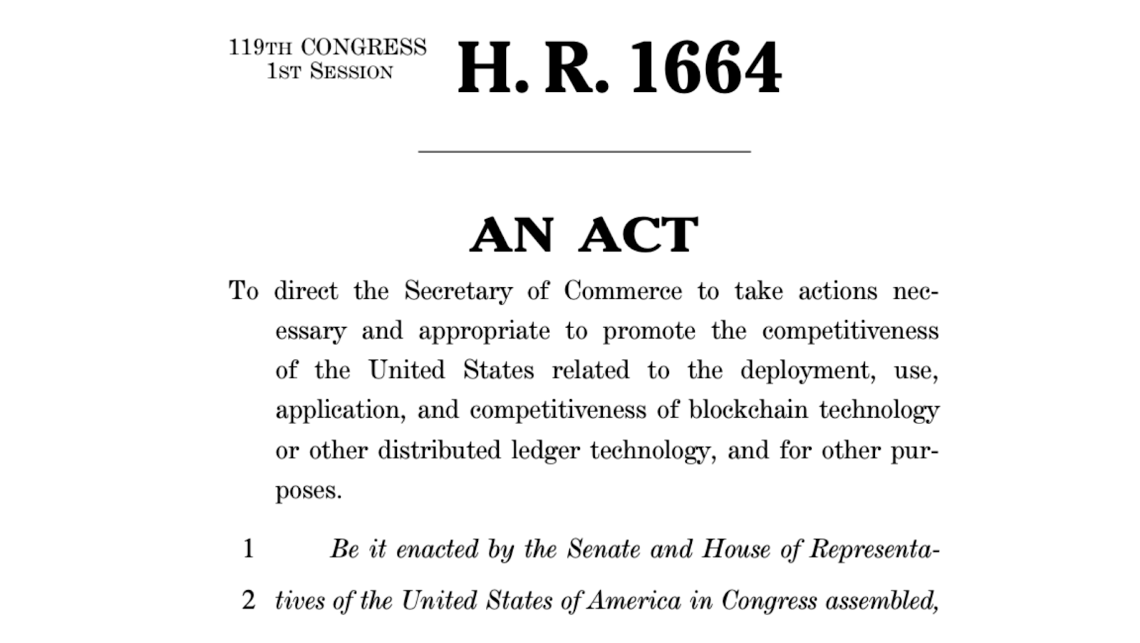 H.R. 1664 Act Notice |