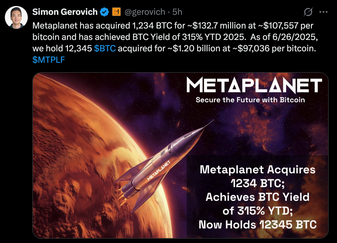 Metaplanet