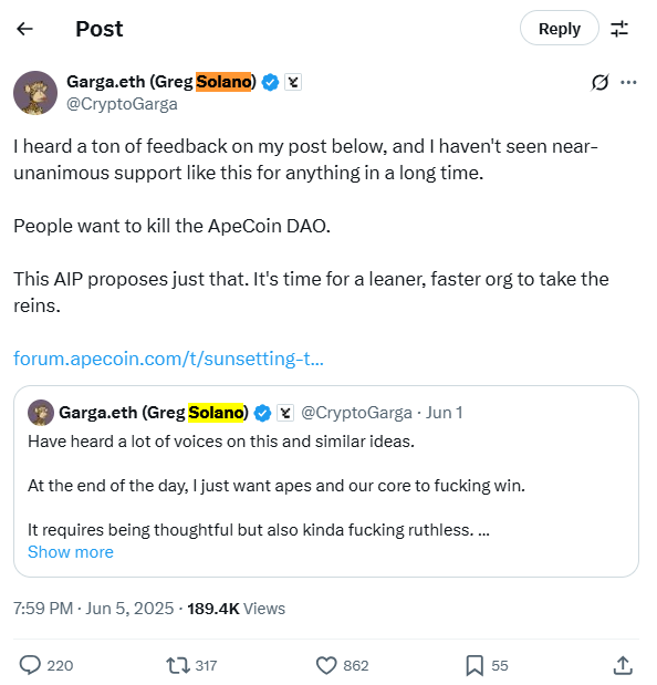 apecoin dao