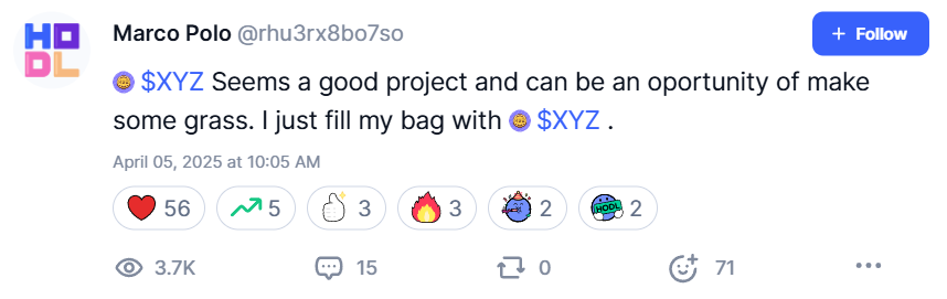 $XYZ