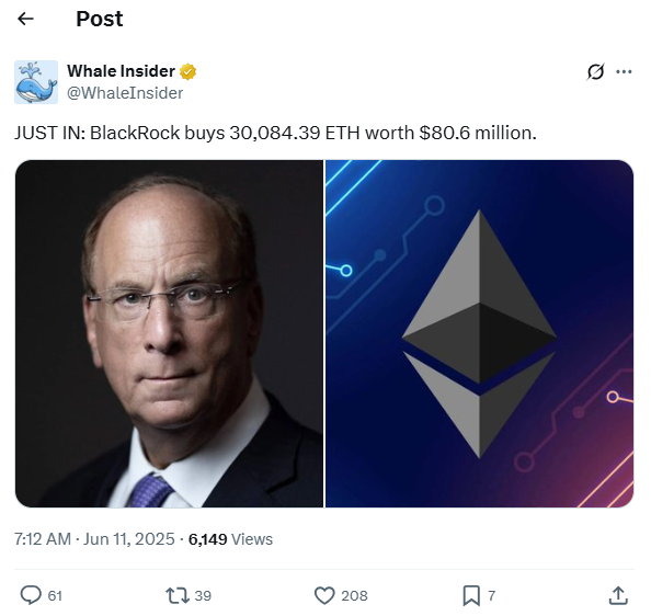 Blackrock buys
