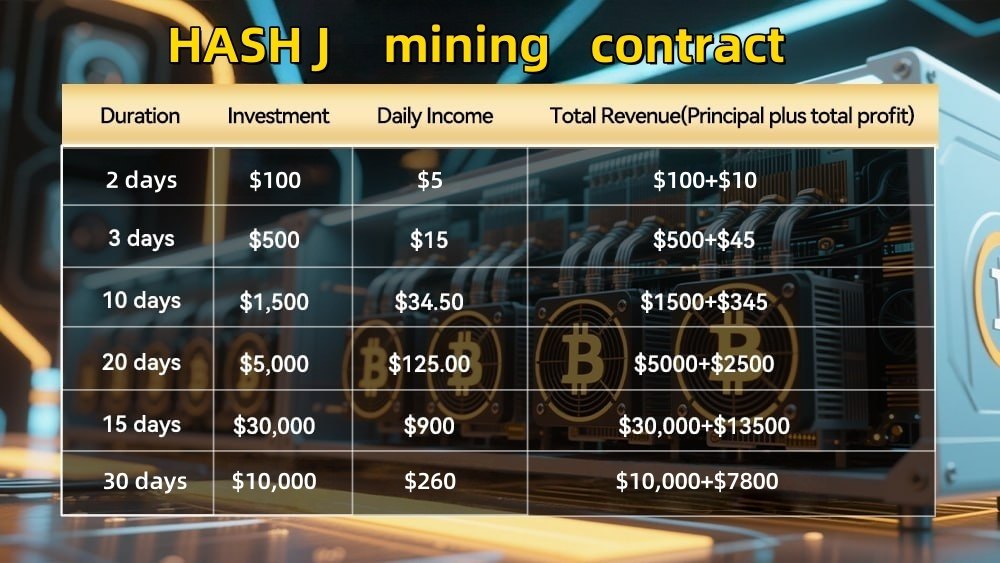 HASH J minning Contract