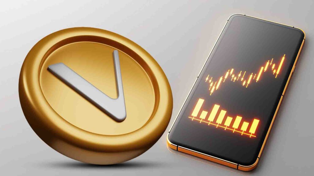 ราคา VeChain ฟื้นตัว $VET เตรียมพร้อมสำหรับการทะลุที่อาจเกิดขึ้นท่ามกลางการเปลี่ยนแปลงของตลาด