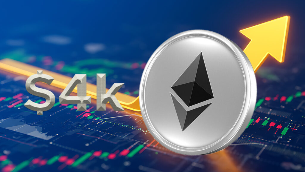 ราคา Ethereum กำลังจะแตะระดับ 4,000 ดอลลาร์ หลังจากทะลุ 3,900 ดอลลาร์ไปแล้ว