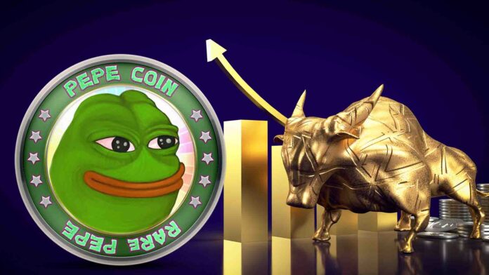 Скоро разворот ? Цена монеты PEPE достигла цели в 0,000015
